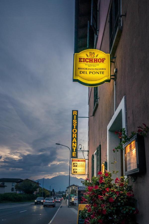 Bed and Breakfast Ristorante Del Ponte Cugnasco Екстер'єр фото